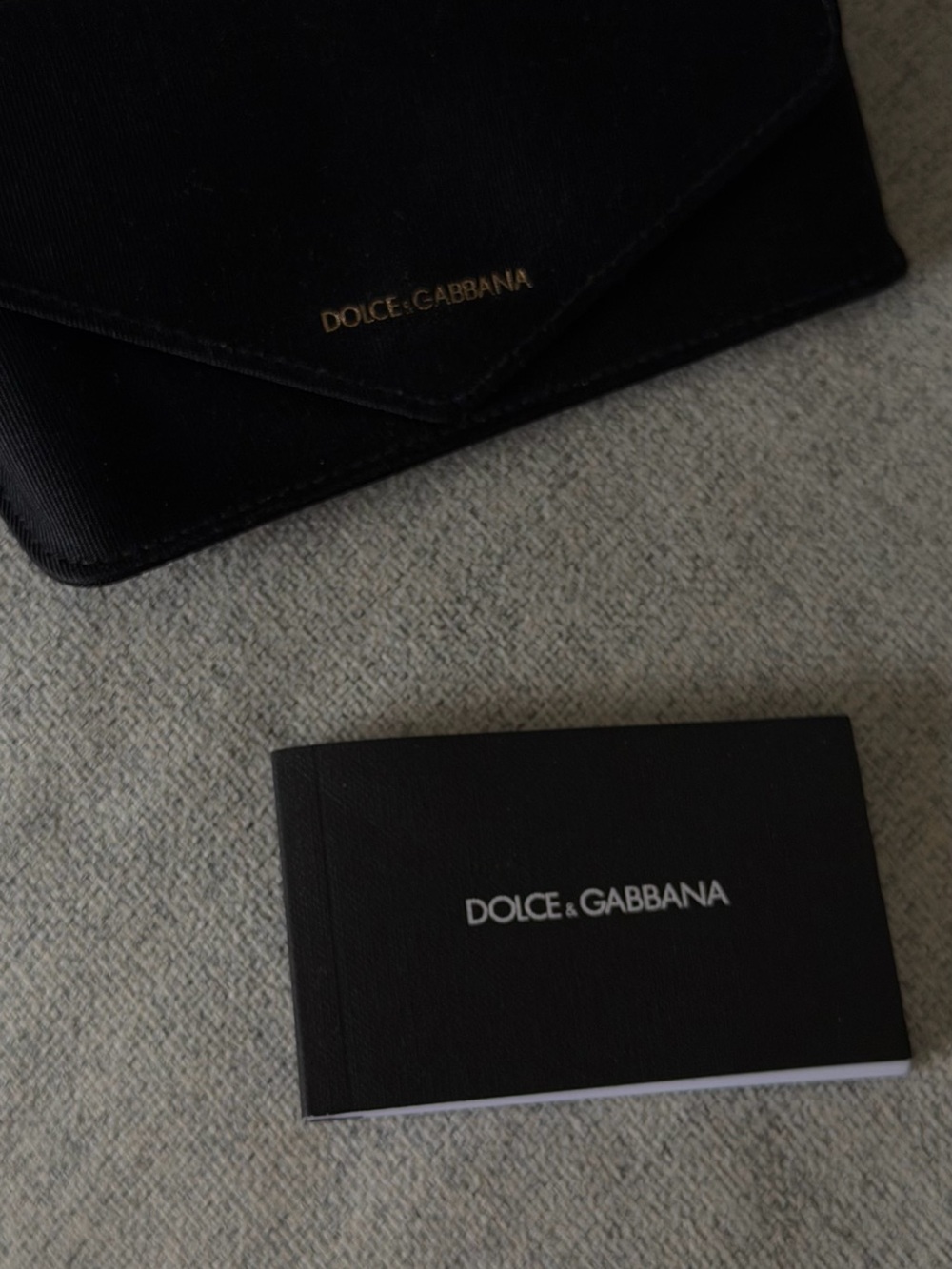 Dolce & Gabbana Black Cat-Eye Sunglasses with Dark Lenses - Picture 4 of 4